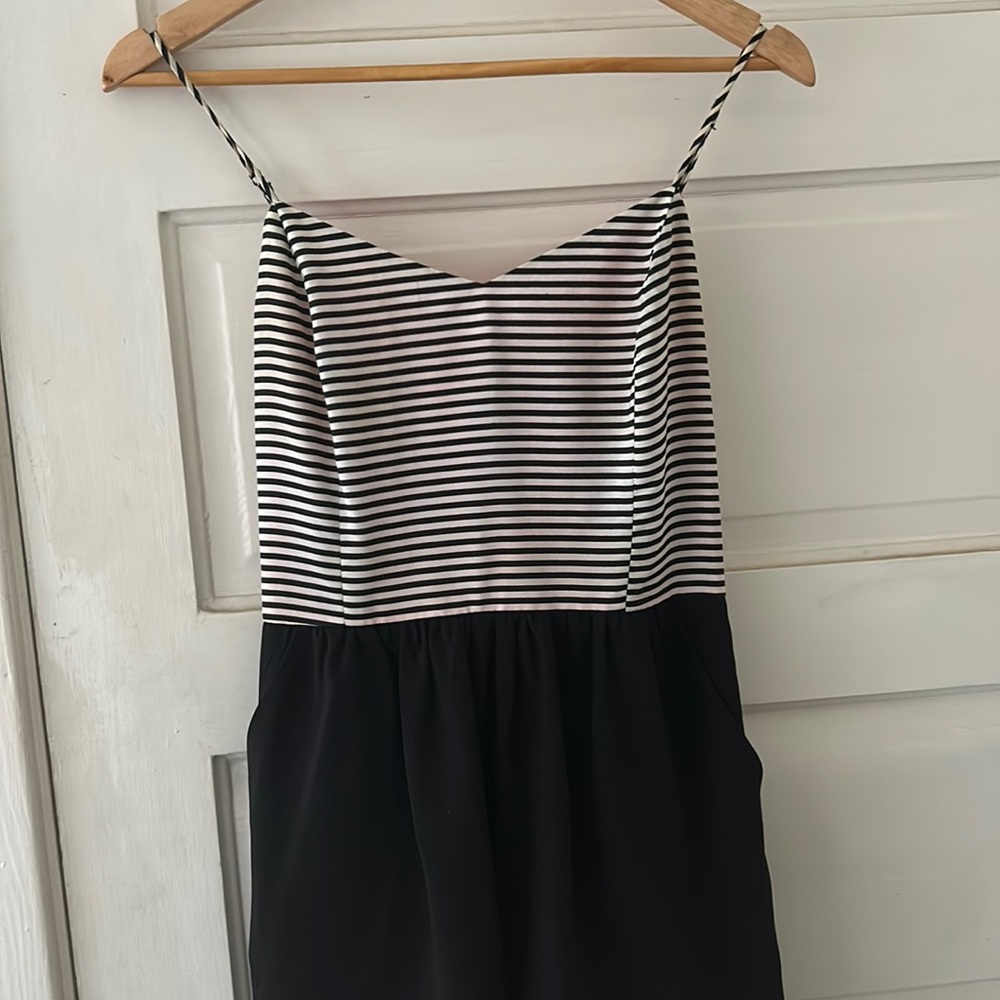 Greylin romper with cute lace up back